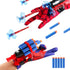 Spider Web Gloves Shooters Costume Toy for Kids Girl Boys, Web Shooter Glove Cosplay Launcher Action Figure with Wrist Toys Birthday Party Decorat...
