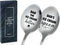 Dads Ice Cream Spoon, 2 Pcs Stainless Steel Coffee Spoons Set, Gifts for Dad on Birthday/Christmas/Thanksgiving, Gift Ready Package, DAD THE ICE C...