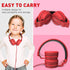 rockpapa 950 Wired Headphones for Kids Girls Boys for School Classroom with Microphone, On-Ear Foldable Corded Headphones with Jack 3.5mm for Lapt...