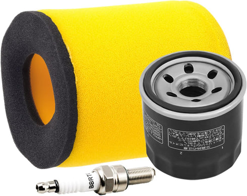 Air Filter 13780-03G00 13780-07G00 & Oil filter & Spark plug For Suzuki LTA400 Eiger 400 2x4 /4x4 Auto 2003-2007/KingQuad 400 ASi 2013-2018/LTA400...