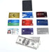 Unisex-Adult's Petite Credit Card Holder Leather Slim Minimalist Wallet, Crosshatch Black, Classic...
