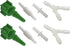 8pk Oxygen Tubing Connector Kit (2ea Straight, Swivel, Y, Christmas Tree)...
