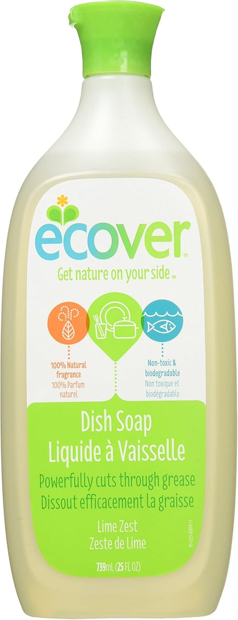 Ecover Dish Soap Lime Zest 739 mL (25 fl oz)...