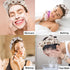 Canitor Spa Headband Wrist Bands Set with Hair Clips Skincare Headband for Washing Face Non Slip Puffy Terry Cloth Makeup Headband Cute Women Teen...