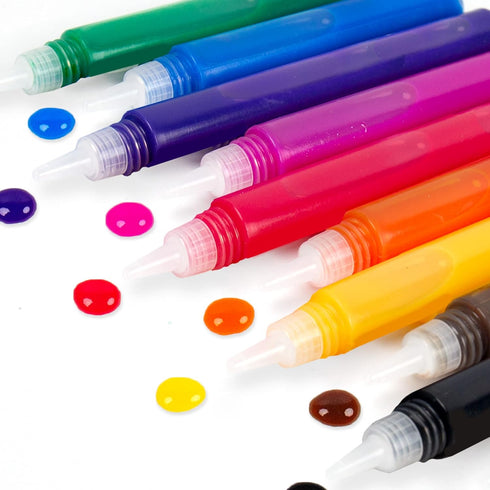 Horizon Group USA 10-Pack Suncatcher Art Pens – 10 Colors, 10ML Each – Kids’ Window Art Supplies, Refill Pens for Suncatchers, Arts and Crafts Act...