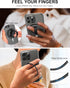 EWA MagOne Ultra Phone Grip Stand with Replaceable Elastic Finger Loop, Removable Magnetic Ring Holder Kickstand Loop, Double-Sided Magnetic Acces...