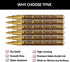 Gold Marker Paint Pens - 6 Pack Acrylic Gold Permanent Marker, 0.7mm Extra Fine Tip Paint Pen for Art projects, Drawing, Rock Painting, Stone, Cer...