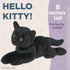 Bearington Lil’ Jinx Cat 8 Inch Cat Plush - Black Cat Plush - Stuffed Black Cat...