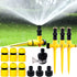 360° Rotation Auto Irrigation System Garden Lawn Sprinkler Patio, Garden Sprinkler Lawn Sprinkler, 90°/180°/360°, Adjustable at Will for Outdoor G...