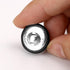 10Pcs 20mm Faux Leather Covered Round Buttons Upholstery Knitting DIY Handcraft Decoration Crafts (Black)...