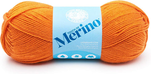 Lion Brand Yarn Touch of Merino Yarn, Amber Glow......