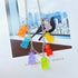 Sweet Gummy Bear Pendant Choker Colorful Acrylic Dinosaur Candy Necklace Creative Pin Lock Kawaii Weird Jewelry for Women Girls...
