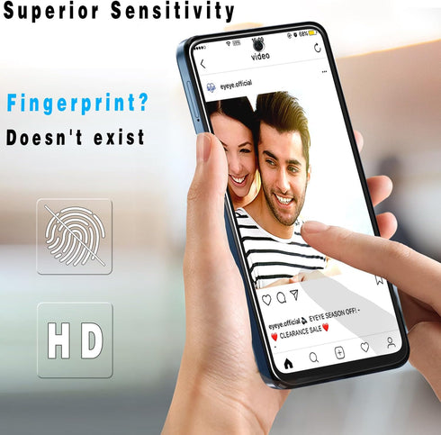Slanku (3 Pack Tempered Glass for Moto G Play 2024 Screen Protector, Touch Sensitivity, Scratch Resistant, Bubble Free, Case Friendly...