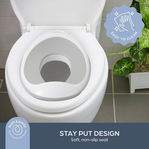 Dreambaby Non-Slip Potty Training Seat, Soft & Comfortable, Easy to Clean, Travel-Friendly, for Toddler Boys and Girls, Fits Round & Oval Toilets...