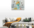 Bulldog Leather Works Abstract Hummingbird Sunflower Wall Art Canvas Inspirational Quotes Poster Farmhouse Flowers Artwork Modern Home Decorations...