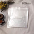 200pcs Clear Self-Adhesive Treat Bags – Cellophane Cookie & Candy Bags with “THANK YOU” Design for Bakery & Party Favors (5.5” x 5.5”)...