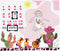 Cow Girl Baby Stuff, Baby Monthly Milestone Stuff for Newborn Baby Photo Taken - Baby Age Blanket with 2 Frame...