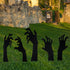 Anditoy 5 Pack Halloween Black Hands Yard Signs with Stakes Scary Silhouette Halloween Decorations for Outdoor Yard Lawn Garden Halloween Decor...