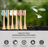 Bamboo Electric Toothbrush Heads, Plant-Based Soft Bristles Electric Toothbrush Replacement Heads, Compatible with Philips Sonicare (Mix and Match...