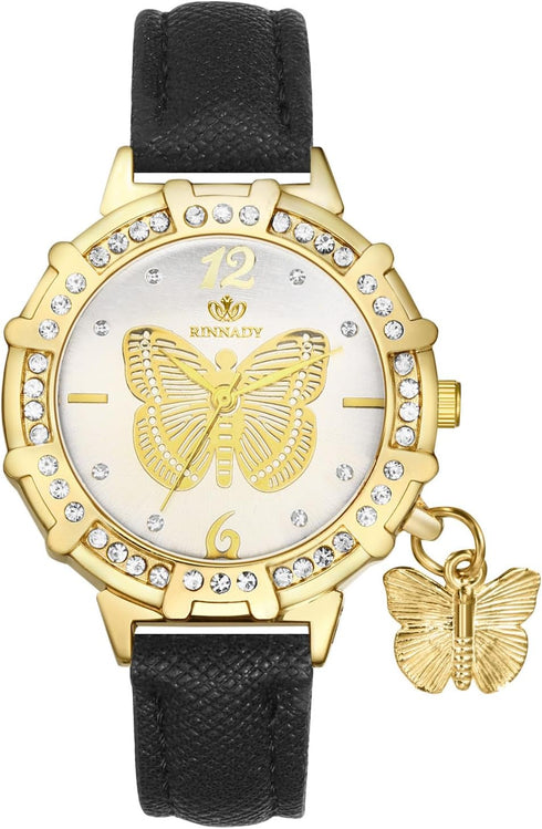 Avaner Women's Wrist Watches, Bohemia Colorful Ladies Watches, Shiny Butterfly Leather Watches...