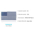 SMD Soldering Practice Kit,Solder Skill Training Learning Project SMT Components DIY American Flag 19X10cm (02DGQ01)...