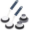 Stainless Steel Sponge Wool Scrubbers, Dish Metal Scrubber Dishwashing Sponge Dishes Scrub, Handheld Scrubbing Cleaner Brush Scouring Pad with Han...