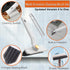 Hard Bristle Crevice Cleaning Brush Rotating Small Cleaning Brushes Set for Grout Toilet Scrub Shower Tile Skinny Gap Cleaning Tools for Household...