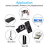 PNGKNYOCN IEC320 C8 2-Pin Male Plug Power Socket Connector AC 250V 2.5A Screw Mount Adapter ?6-Pack?...