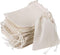 20 Pcs Muslin Drawstring Bags - Natural Unbleached Cotton Straining Herbs Cheesecloth, Coffee Tea Brew, Soup Gravy Broth Stew, Bone Broth Brew, Sp...