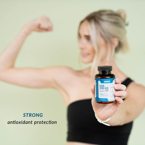 Alpha Lipoic Acid 650mg - Extra Strength Antioxidant Ala Supplement for Energy Production, Brain, Heart, Metabolism, Nerve, Cellular Health - Vega...