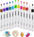 12 Colors Acrylic Paint Marker Pens for Rock Painting...