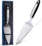 Cake Cutter and Pie Server, Stainless Steel Angled Spatula with Serrated Blade, Professional Wide Cake Cutter Slicer for Baking, Perfect for Cakes...