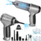 WADEO Handheld Vacuum Cordless, 9000PA Car Vacuum Portable Cordless, Mini Vacuum Cleaner, 0.7lb Ultra-Light, 4-in-1 Versatile Rechargeable Handhel...