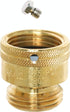 Homewerks Worldwide VACBFPZ4B Vacuum Breaker Hose Bib Backflow Preventer, 3/4 Inch, Brass...