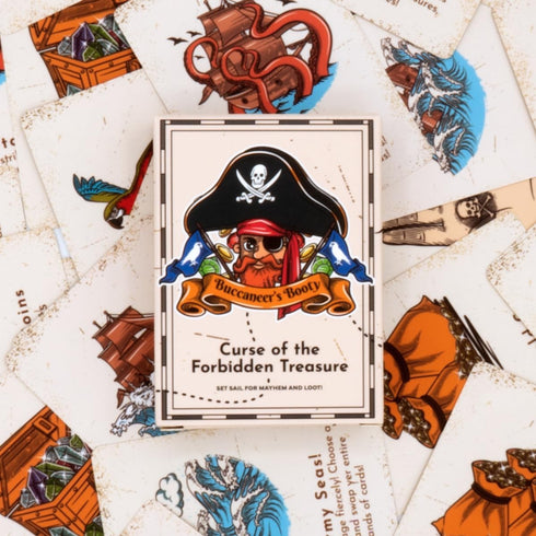 Bake & Co Buccaneer’s Booty: Curse of The Forbidden Treasure The Quick Action Family-Friendly Party Card Game for Adults, Teens & Kids...