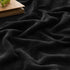 BEDELITE Fleece Blanket Black Throw Blankets for Couch & Bed, Luxury Plush Cozy Fuzzy Blanket 50x60 inches, Super Soft Warm Lightweight Throw Blan...