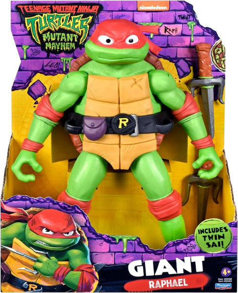 Teenage Mutant Ninja Turtles: Mutant Mayhem 12” Giant Raphael Figure by Playmates Toys...