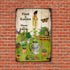 Garden Sign Garden Decor Retro Metal Garden Signs Plant A Garden Sign Outdoor Garden Art Wall Decor Funny Garden Signs Courtyard Rustic Garden Dec...