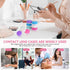 12 Pack Colorful Cute Contact Lens Case Bulk Box Holder Container Soak Storage Kit (6 Color)...
