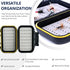 M MAXIMUMCATCH Maxcatch Waterproof Fly Box for Fly Fishing Double Sided Foam Insert(1PC, Easy Grip Foam)...