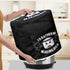 I'd Rather Be Making Rice Pressure Cooker Cover Round Dust Cover Black Funny Designs Air Fryer Cover Kitchen Appliance...