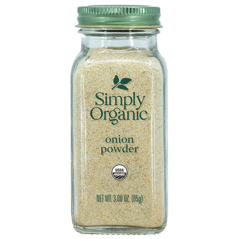 Simply Organic White Onion Powder, Certified Organic | 3 oz | Allium cepa...