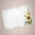 50 Sunflower Recipe Cards from Dashleigh, 4x6 inches, Double-Sided...