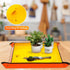 Plant Repotting Mat,Square Succulent Gardening Mat Waterproof Transplanting Mat for Indoor, Thickened Foldable Soil Change Mat and Potting Soil Me...