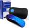 RooRuns Plantar Fasciitis 3/4 Length Insoles for Men Women, High Arch Support Orthotic Shoe Inserts for Work Boots, Flat Feet, Over-Pronation, Sup...