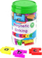 The Learning Journey Magnetic Linking Letters | Set of 40 Colorful ABC Magnets | Lowercase Letters | Fridge Magnets for Toddlers 3+ | Alphabet Let...