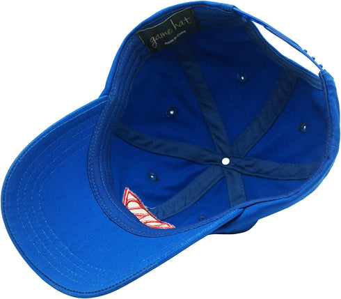 Father's Day Super Dad Hat 100% Cotton Cap 3D Embroidery Blue...