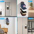 Hat Organizer for Baseball Caps, Hat Rack for Wall, Hat Holder, Baseball Cap Organizer, Hat Storage Display Hat Hanger Adhesive/Wall Drilled for D...