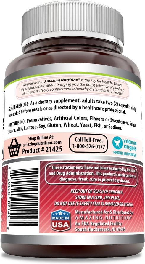 Amazing Formulas Cranberry Extract | 950 Mg Per Serving | 120 Capsules Supplement | Non-GMO, Gluten Free, Made in USA...