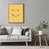 Posterizer 1 pcs-i'm just happy to be here-Yellow positive minimalist art-Motivational & Inspirational Art-Decor for Home & Office- unframed wall ...